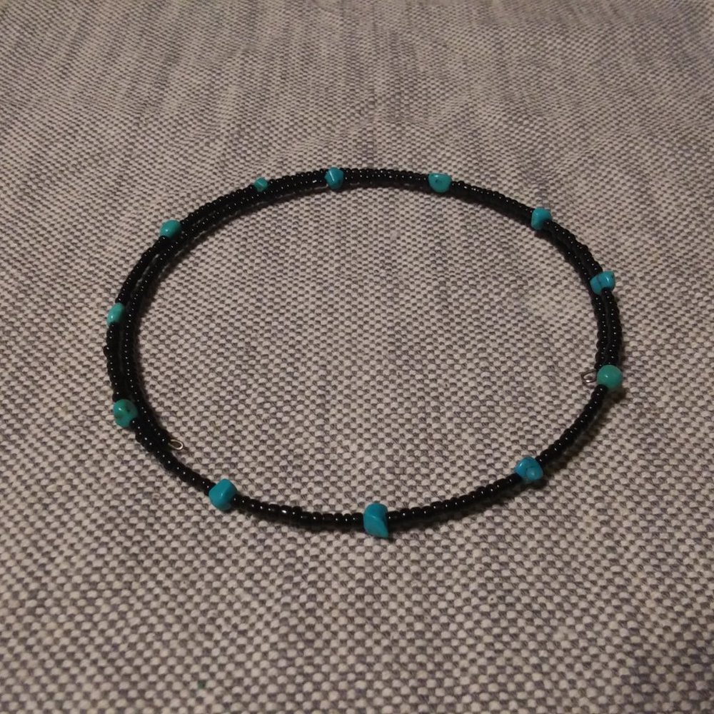 Choker with Sleeping Beauty Turquoise